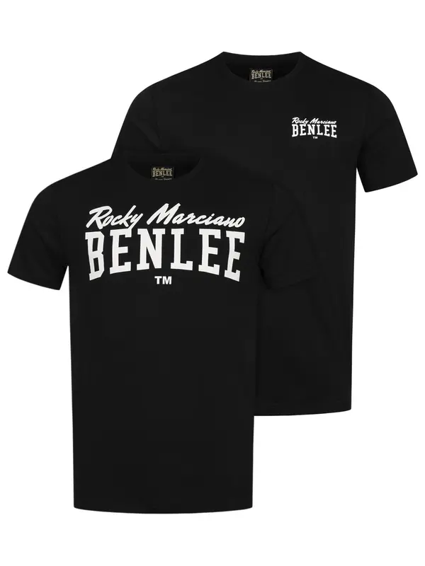 Benlee Benlee Funkcionalna majica 'Dennis'  črna / bela