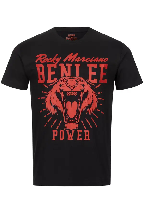 Benlee Benlee Funkcionalna majica 'Tiger Power'  rdeča / črna