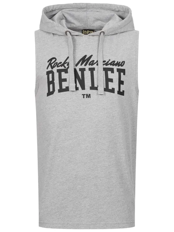 Benlee Benlee Majica 'Darry'  svetlo siva / črna
