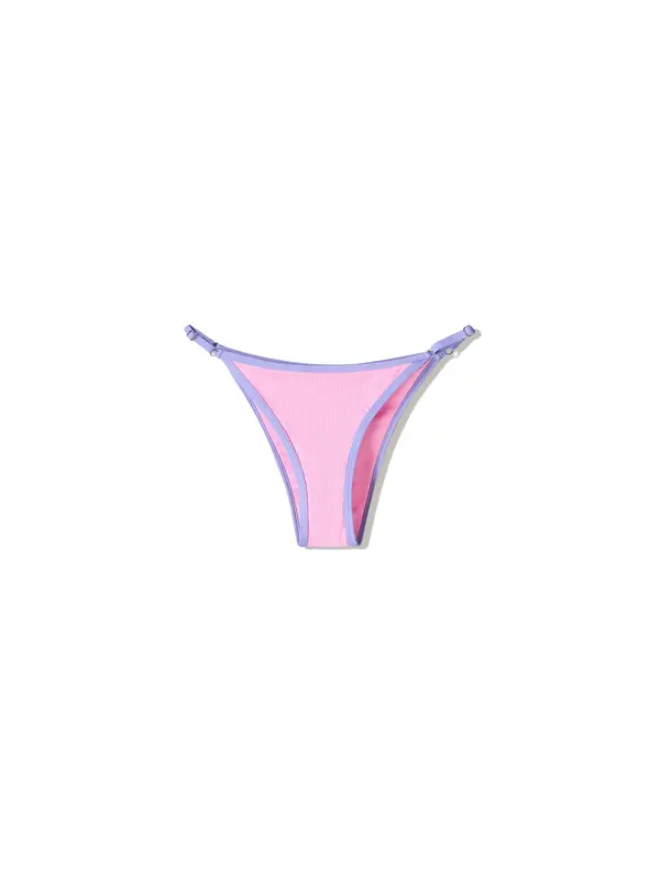 Bershka Bershka Bikini hlačke  sivka / roza