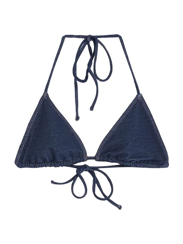 Bershka Bershka Bikini zgornji del  moder denim