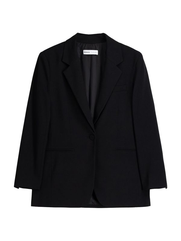 Bershka Bershka Blazer  črna