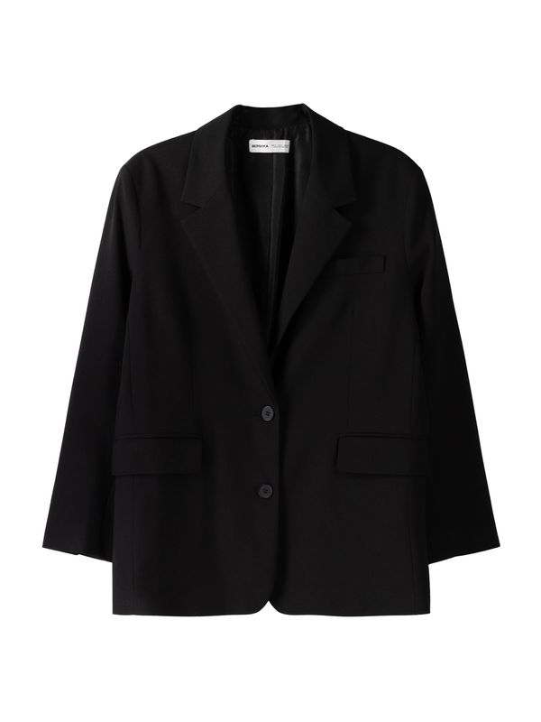 Bershka Bershka Blazer  črna