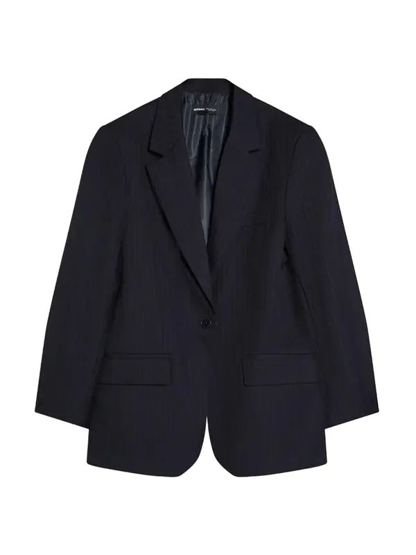 Bershka Bershka Blazer  modra / mornarska