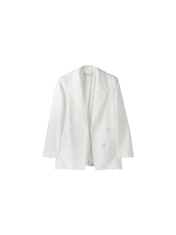 Bershka Bershka Blazer  off-bela