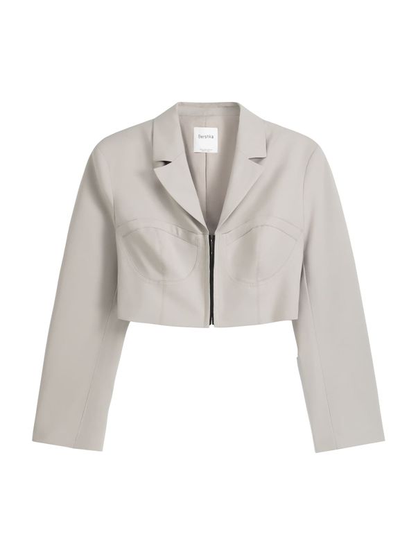 Bershka Bershka Blazer  svetlo siva