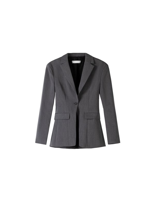 Bershka Bershka Blazer  temno siva