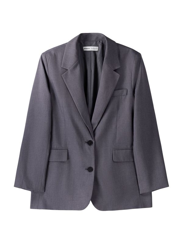 Bershka Bershka Blazer  temno siva