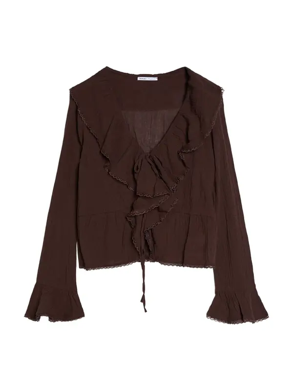Bershka Bershka Bluza  čokolada