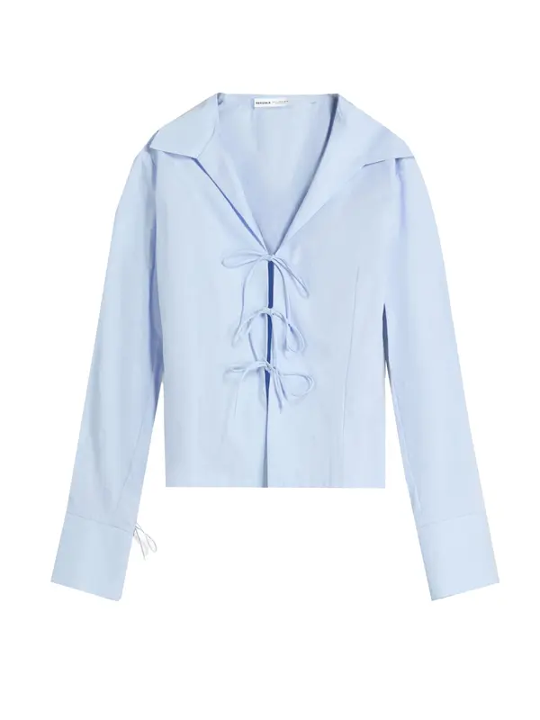 Bershka Bershka Bluza  nebeško modra