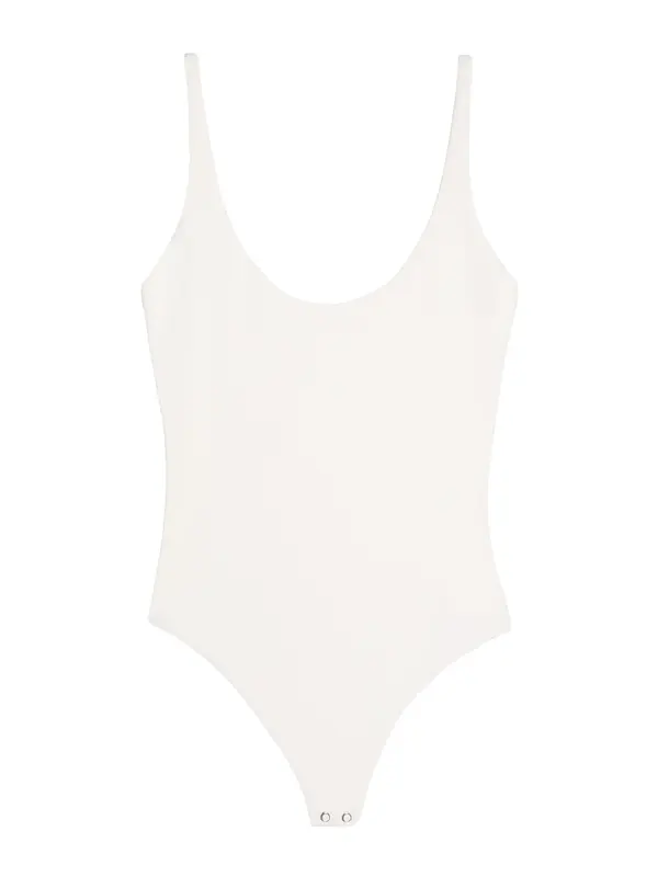 Bershka Bershka Bodi majica  slonovina