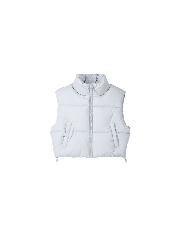 Bershka Bershka Brezrokavnik  svetlo modra