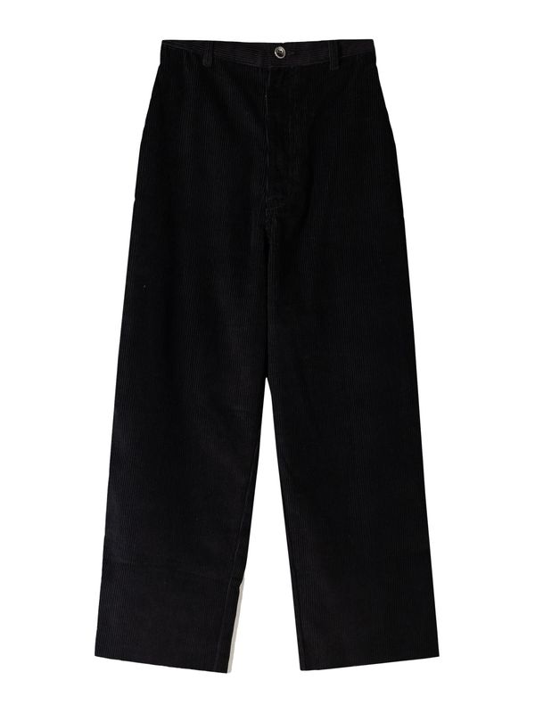 Bershka Bershka Hlače  črna