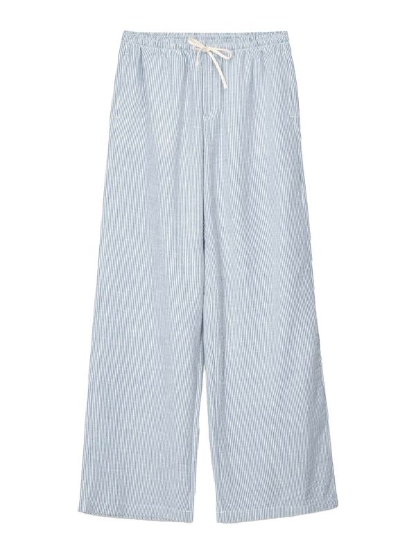 Bershka Bershka Hlače  marine / bela