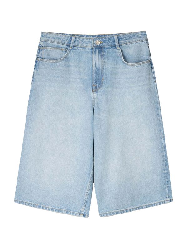 Bershka Bershka Hlače  moder denim