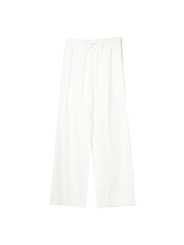 Bershka Bershka Hlače  off-bela