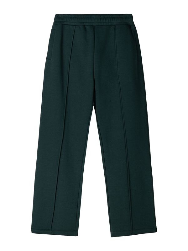 Bershka Bershka Hlače  temno zelena