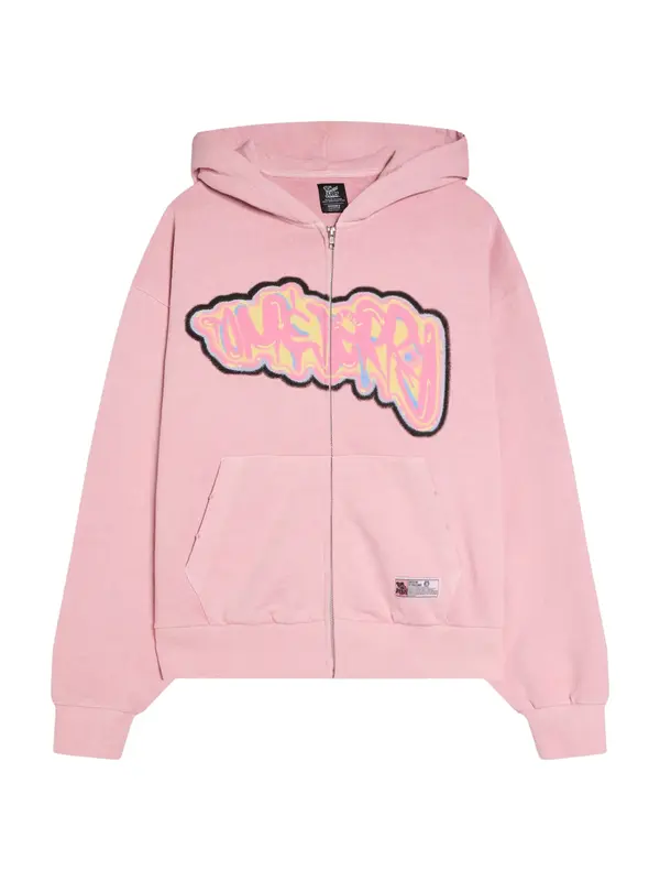 Bershka Bershka Jopa na zadrgo 'TOM&JERRY'  azur / rumena / roza / črna