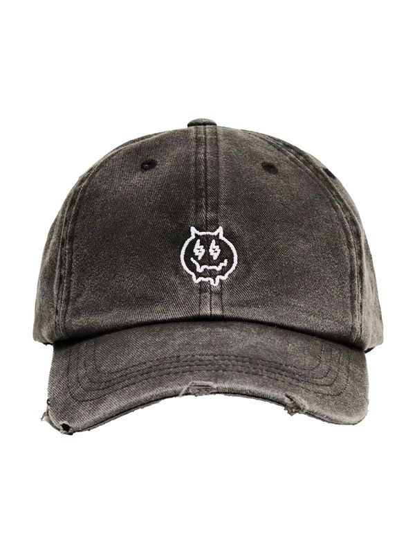 Bershka Bershka Kapa  črn denim / bela