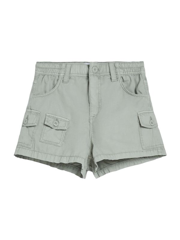 Bershka Bershka Kargo hlače  kaki
