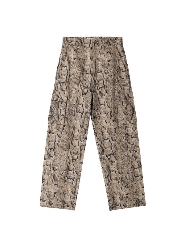 Bershka Bershka Kargo hlače  kamela / rjava