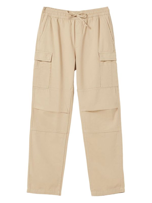 Bershka Bershka Kargo hlače  pesek