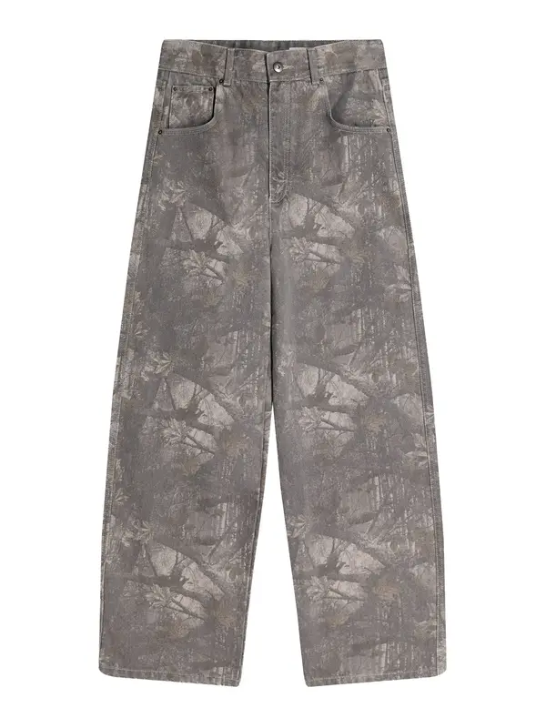 Bershka Bershka Kavbojke  antracit / greige / temno siva
