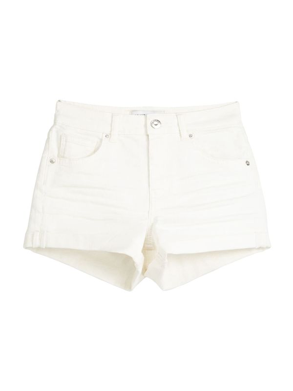 Bershka Bershka Kavbojke  bel denim