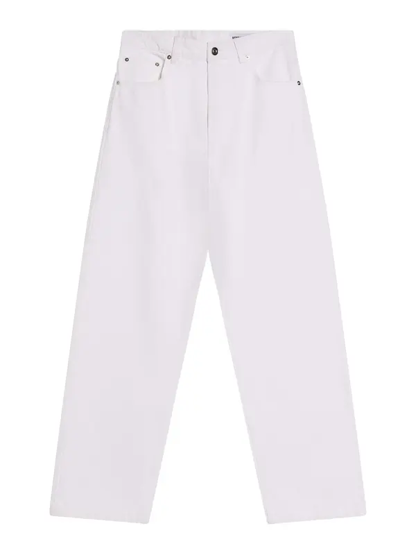 Bershka Bershka Kavbojke  bel denim