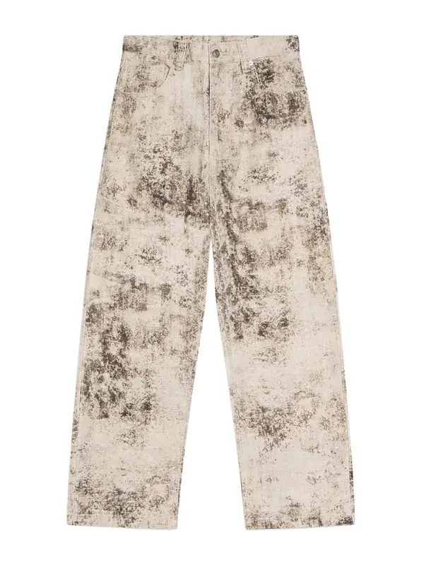 Bershka Bershka Kavbojke  bež / rjava