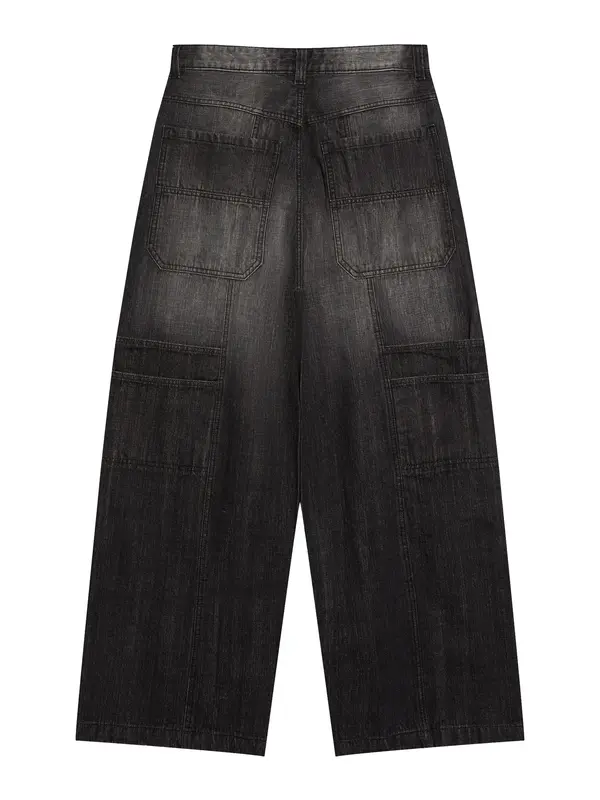 Bershka Bershka Kavbojke  črn denim