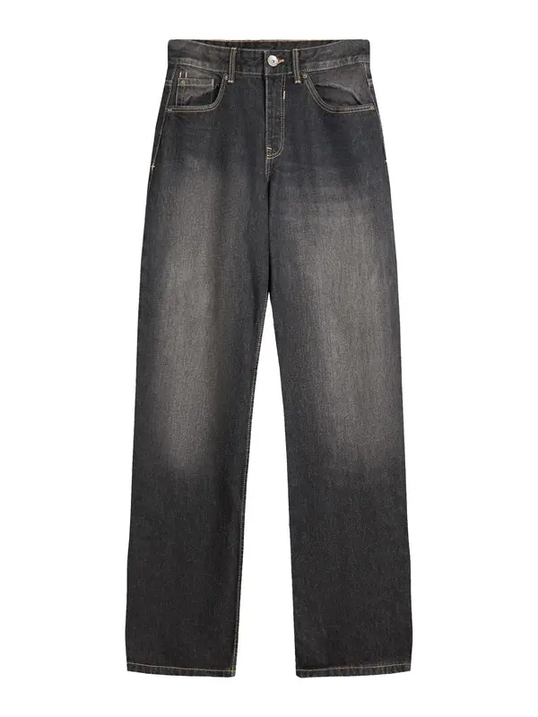 Bershka Bershka Kavbojke  črn denim