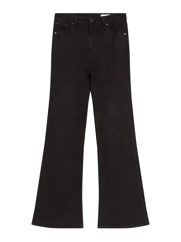 Bershka Bershka Kavbojke  črn denim