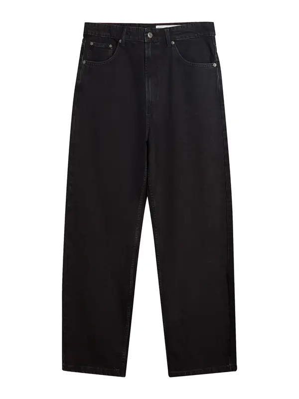 Bershka Bershka Kavbojke  črn denim