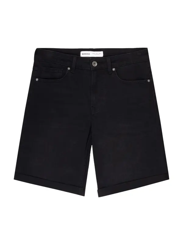 Bershka Bershka Kavbojke  črn denim