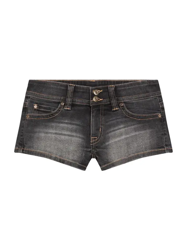 Bershka Bershka Kavbojke  črn denim