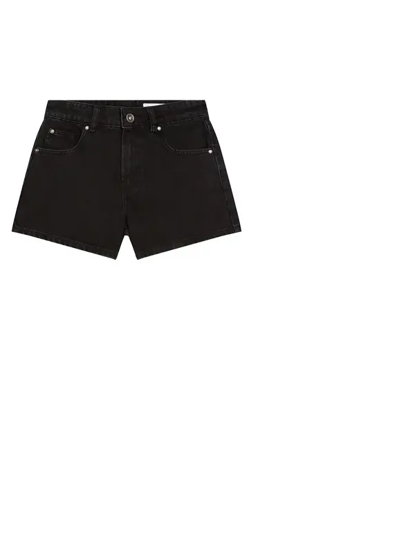 Bershka Bershka Kavbojke  črn denim
