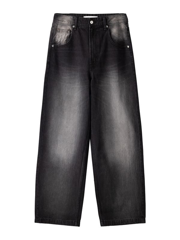 Bershka Bershka Kavbojke  črn denim