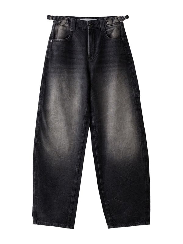 Bershka Bershka Kavbojke  črn denim