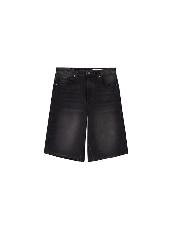 Bershka Bershka Kavbojke  črn denim