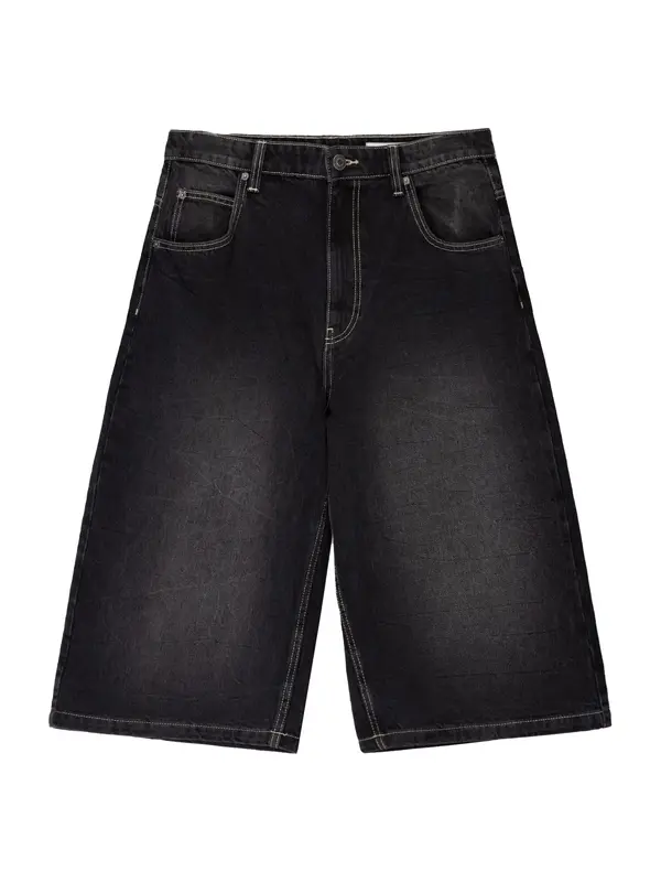 Bershka Bershka Kavbojke  črn denim