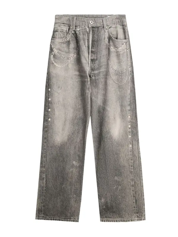 Bershka Bershka Kavbojke  črna