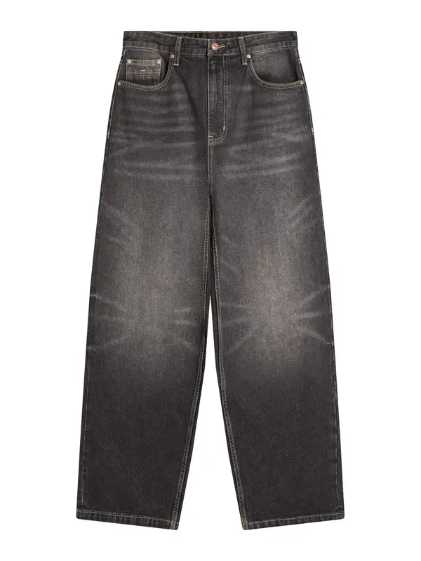 Bershka Bershka Kavbojke  črna
