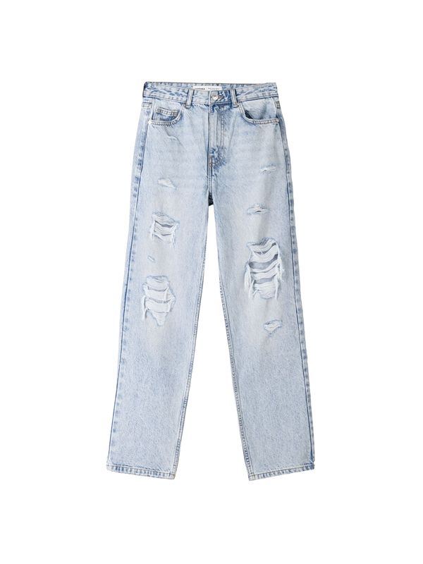 Bershka Bershka Kavbojke  moder denim