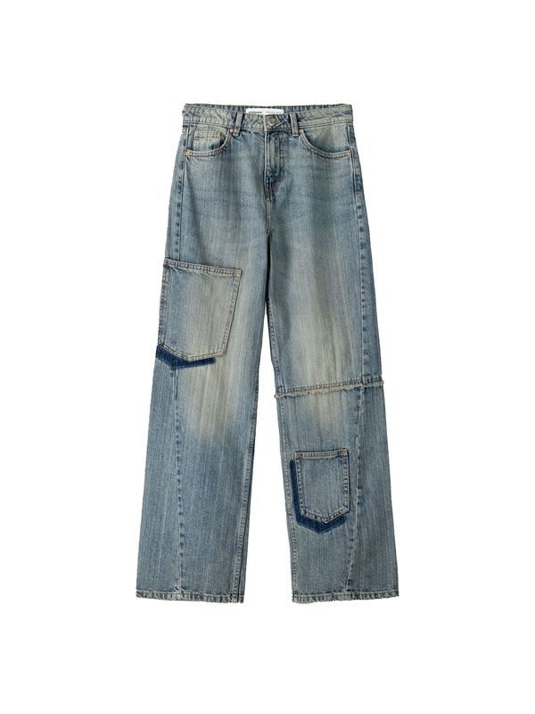 Bershka Bershka Kavbojke  moder denim