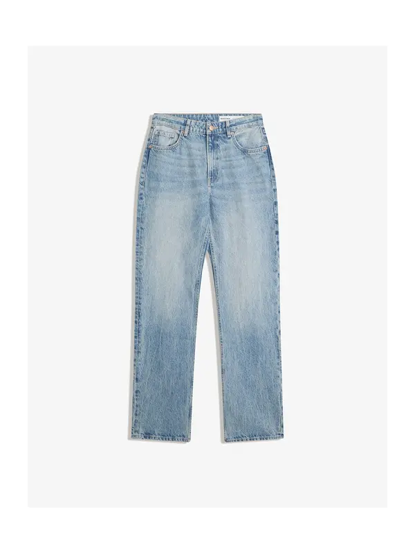 Bershka Bershka Kavbojke  moder denim