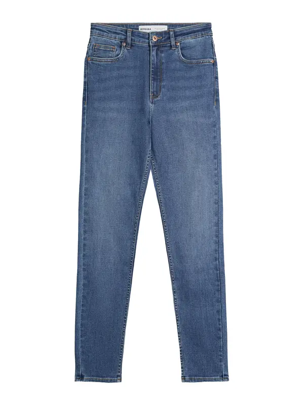 Bershka Bershka Kavbojke  moder denim