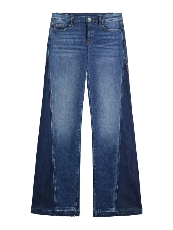 Bershka Bershka Kavbojke  moder denim
