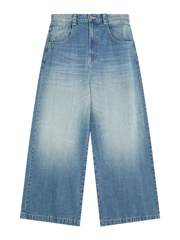 Bershka Bershka Kavbojke  moder denim