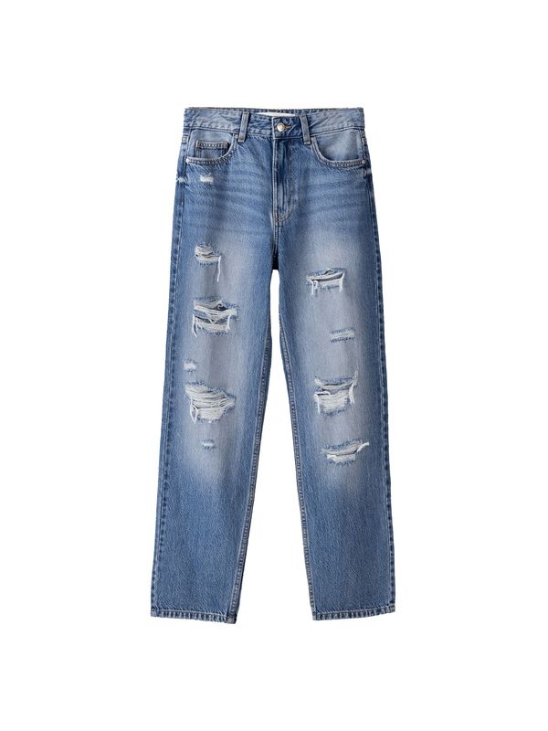 Bershka Bershka Kavbojke  moder denim